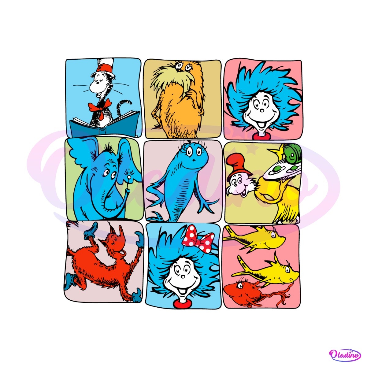 Printable Images Of Dr Seuss Characters