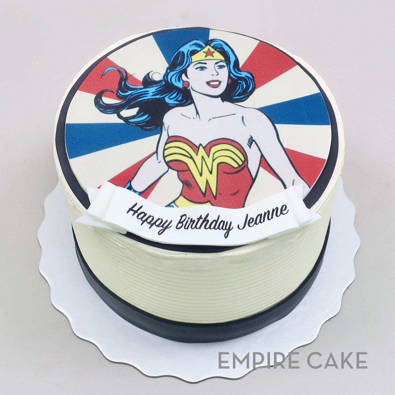 Edible Image Print Empire Cake