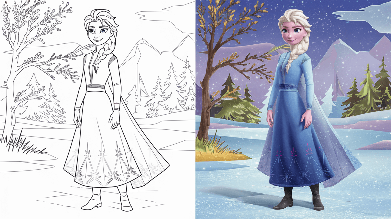 Elsa Printable Images