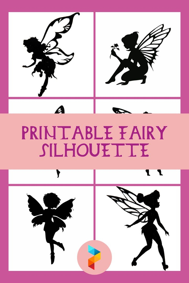 Free Printable Fairy Silhouette Images