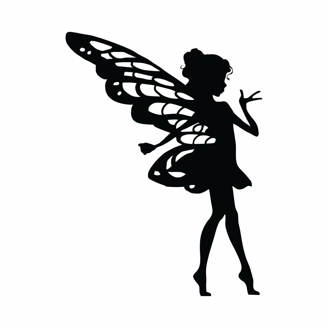 Fairy Silhouette 10 Free PDF Printables Printablee