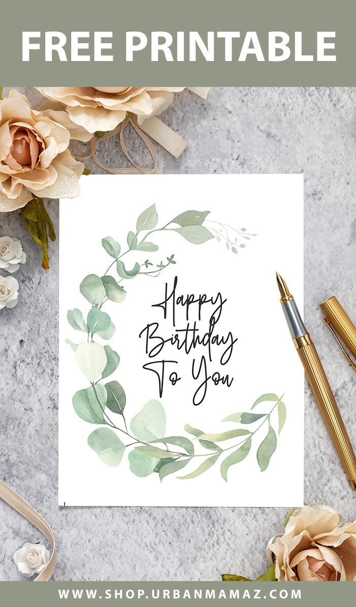 Free Printable Happy Birthday Images