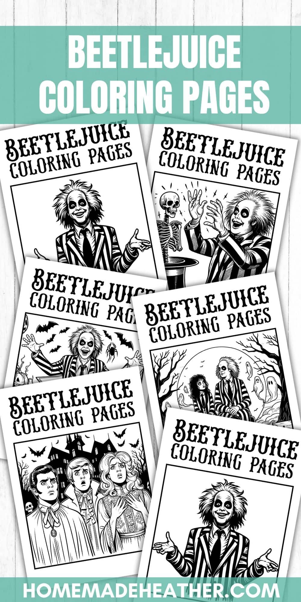 Beetlejuice Printable Image
