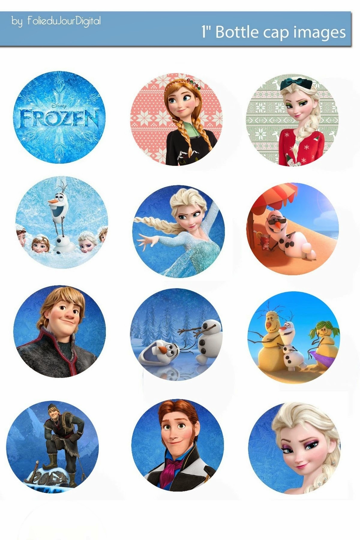 Free Bottle Cap Images Frozen Free Digital Bottle Cap Images 1 1 Inch