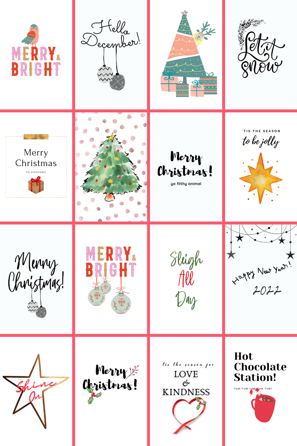 Free Christmas Printable Images