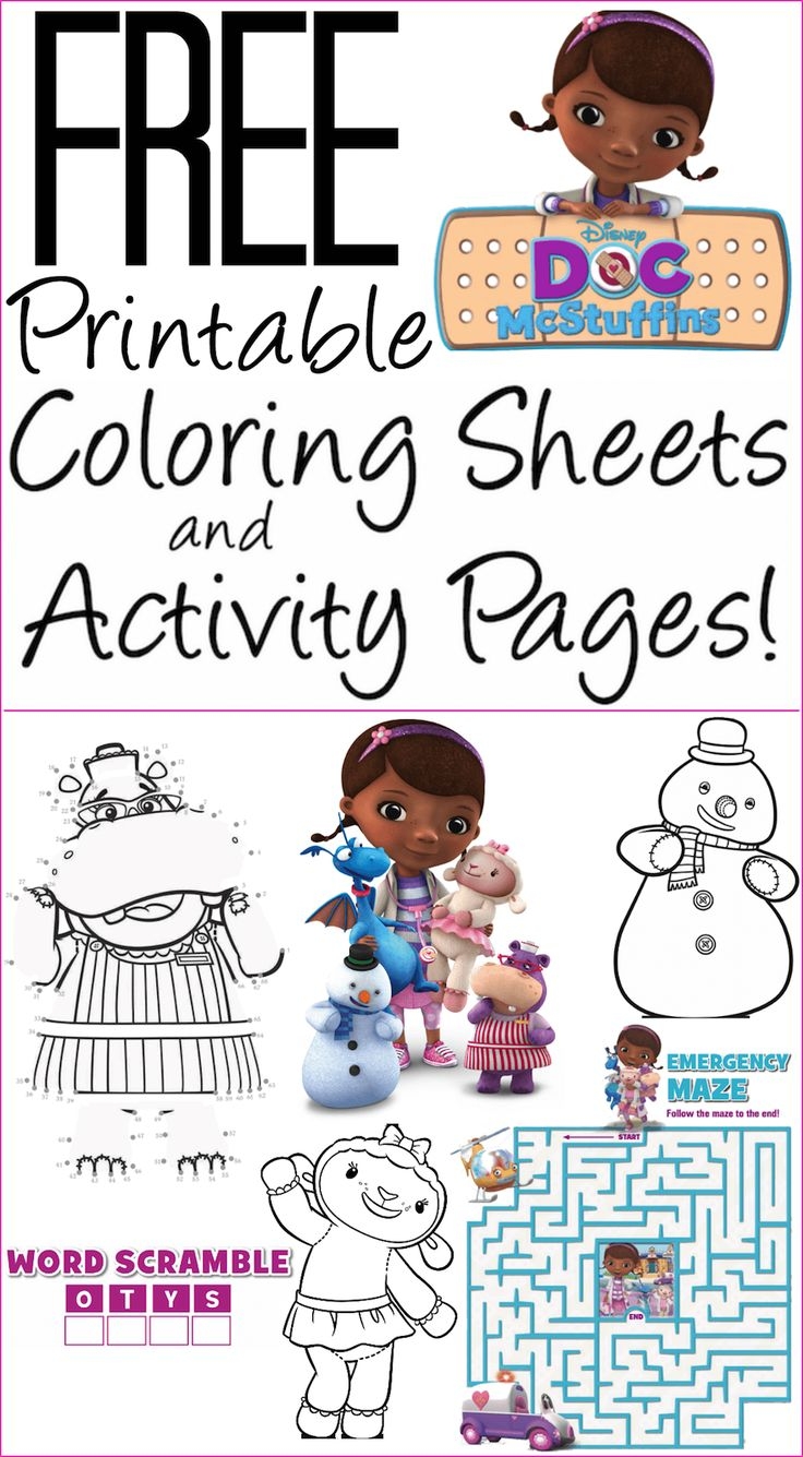 Doc Mcstuffins Free Printable Images