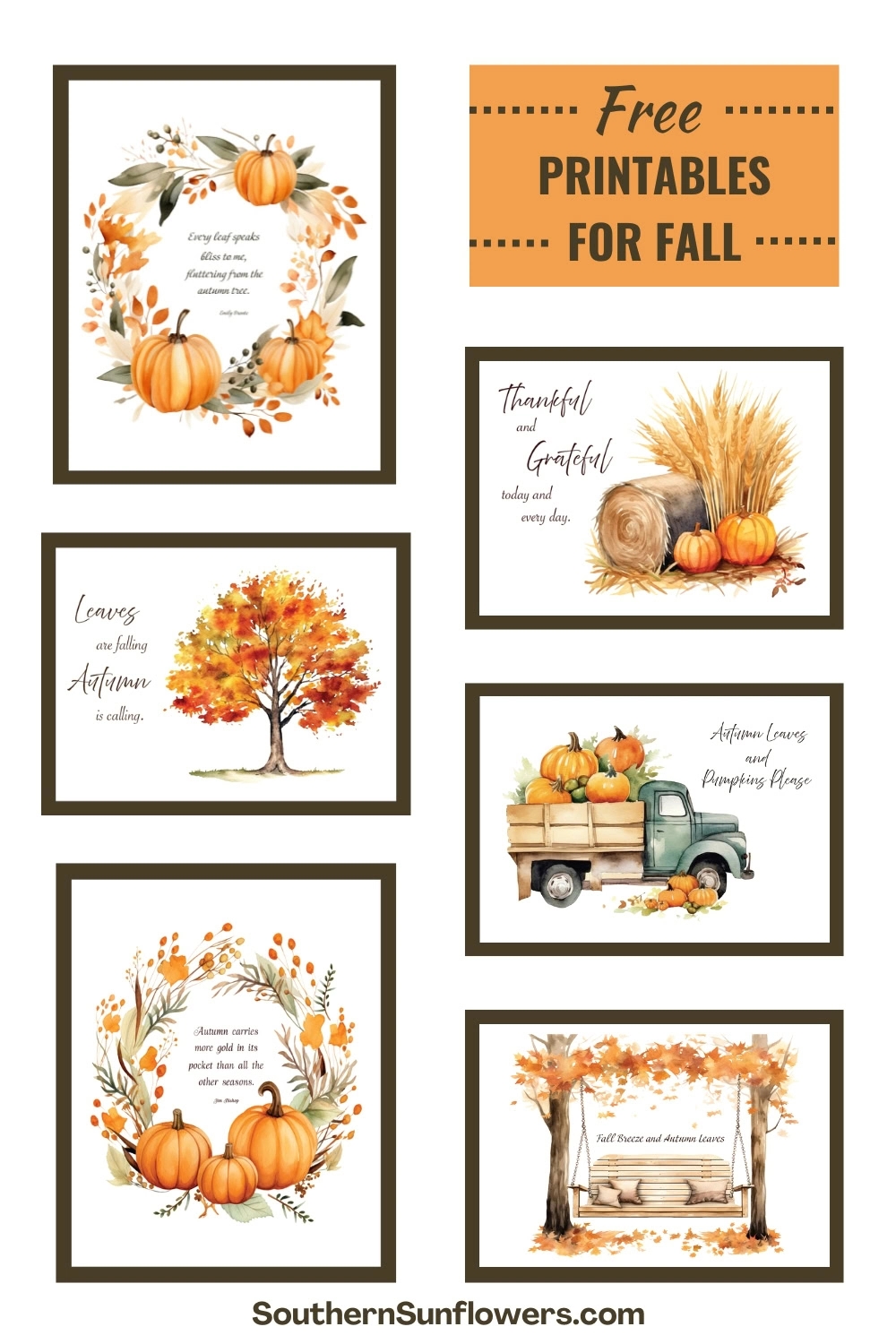 Printable Autumn Images