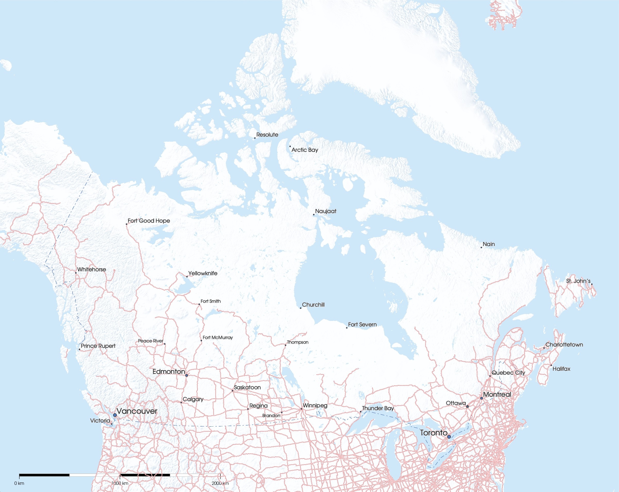 Free Maps Of Canada Mapswire