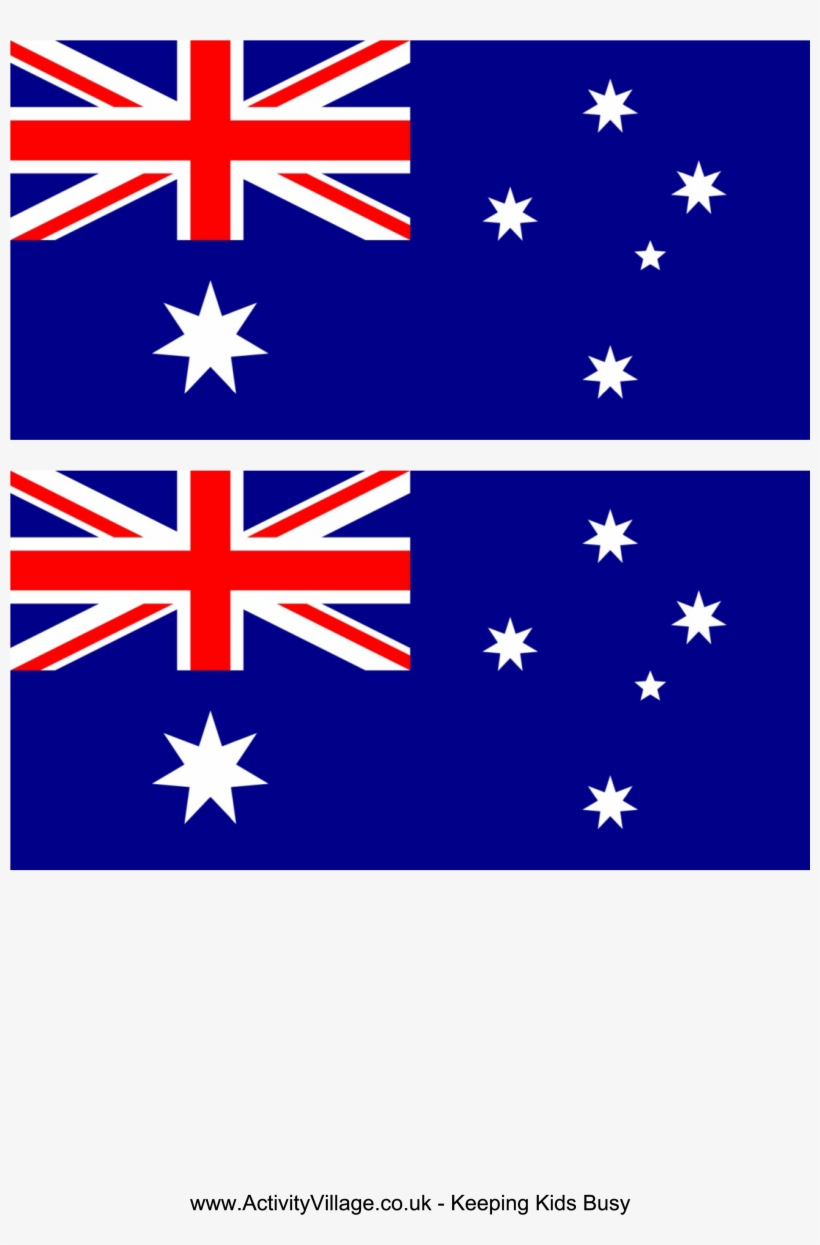Australian Flag Small Image Printable