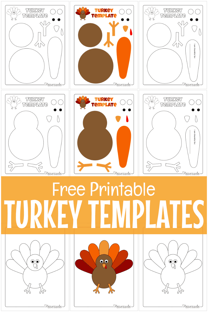 Printable Turkey Image