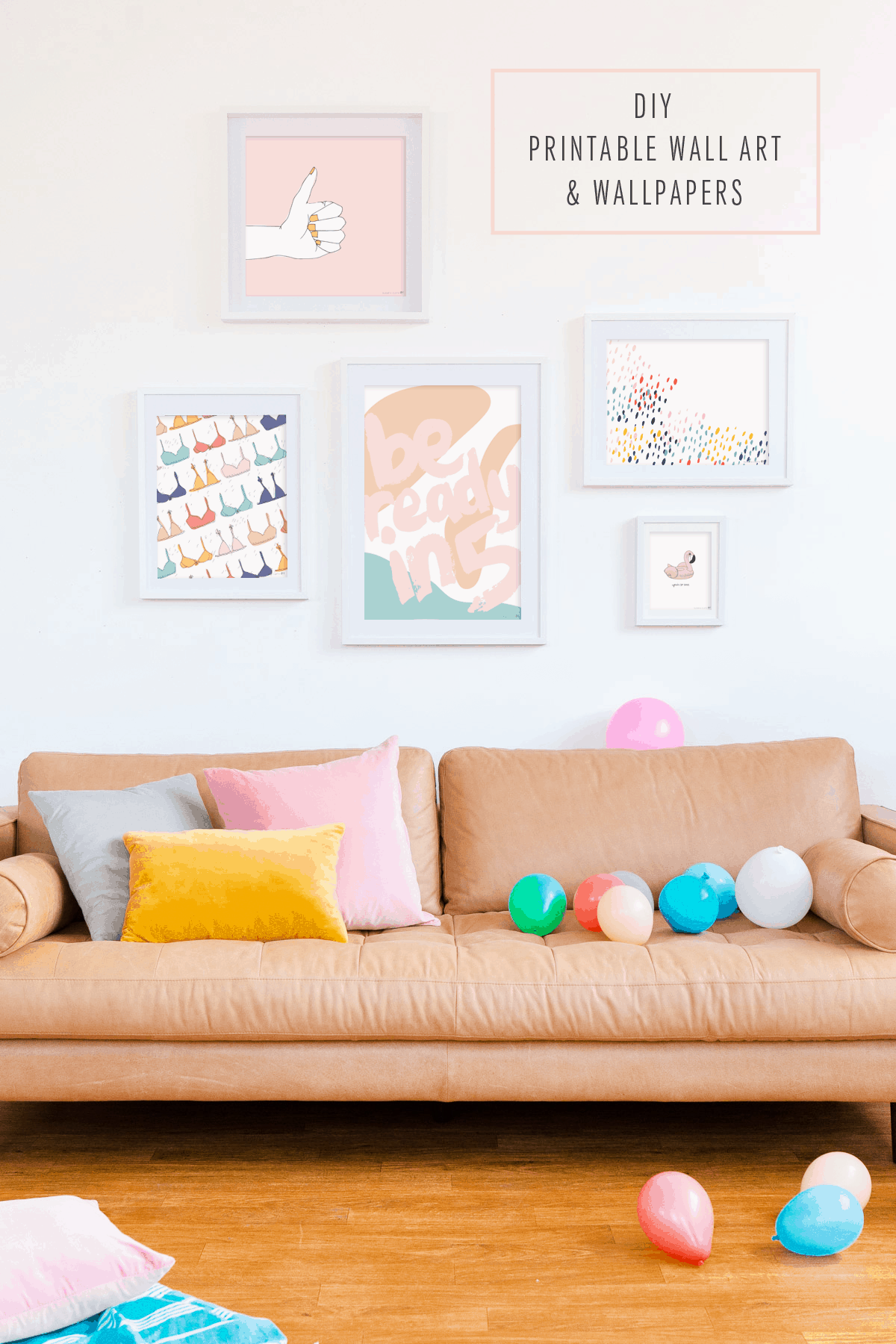 Free Sassy DIY Printable Art Wallpapers For Your Home Decoration