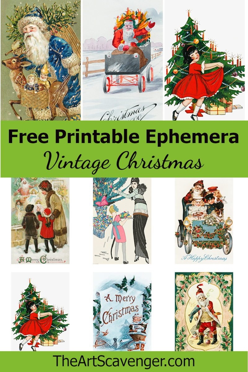 Free Printable Vintage Christmas Images