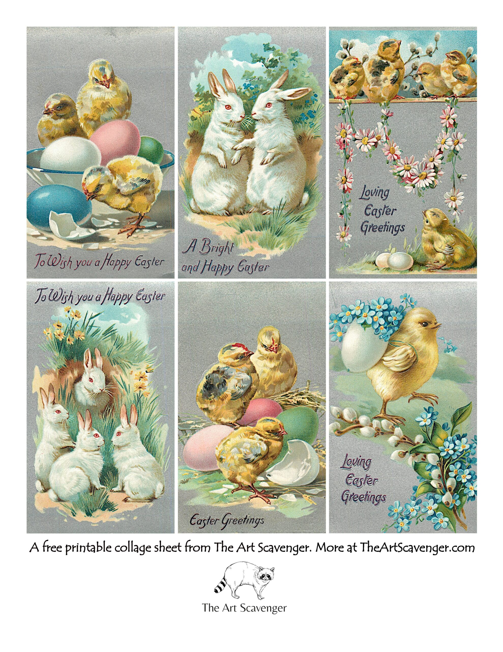 Free Printable Vintage Easter Images