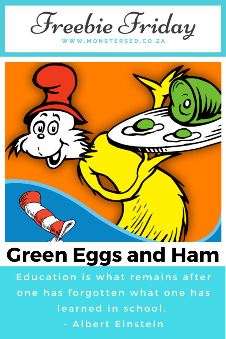 Green Eggs And Ham Printable Images