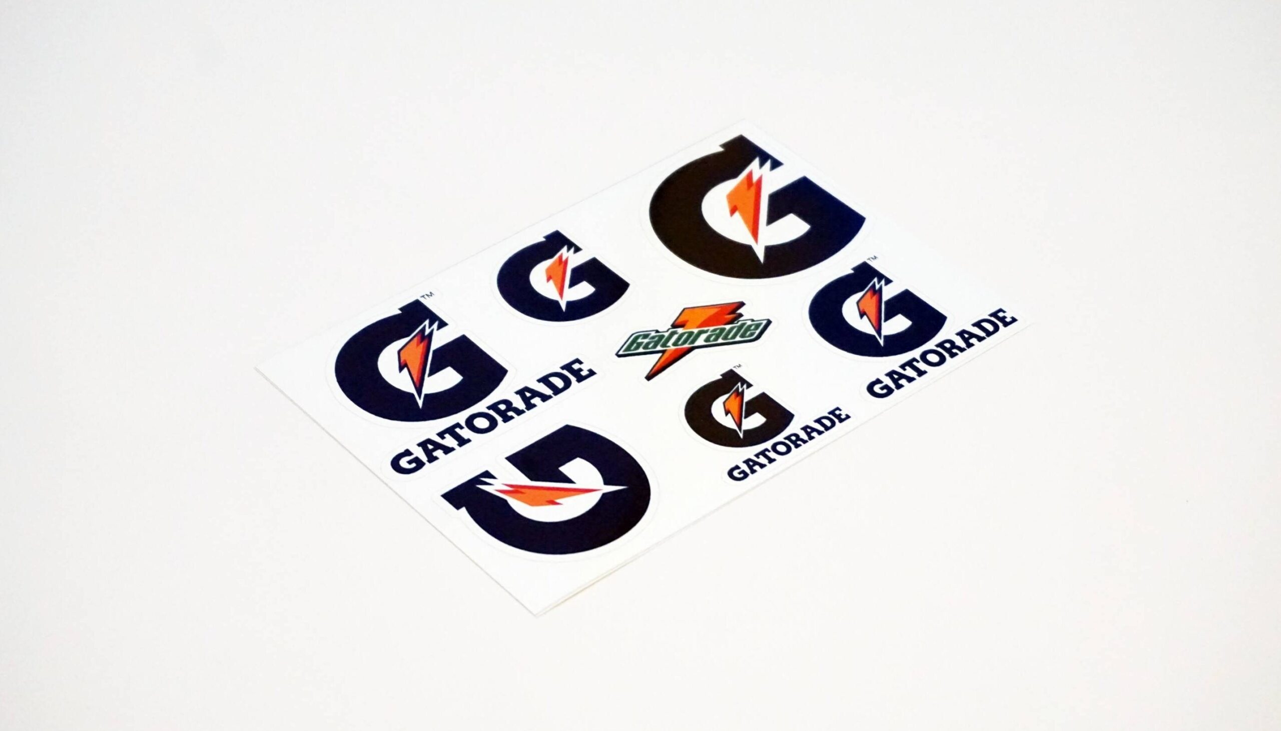 Gatorade Black Logo Sticker Set Etsy