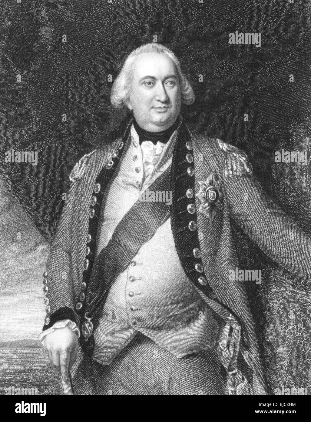 General Cornwallis Black And White Stock Photos Images Alamy