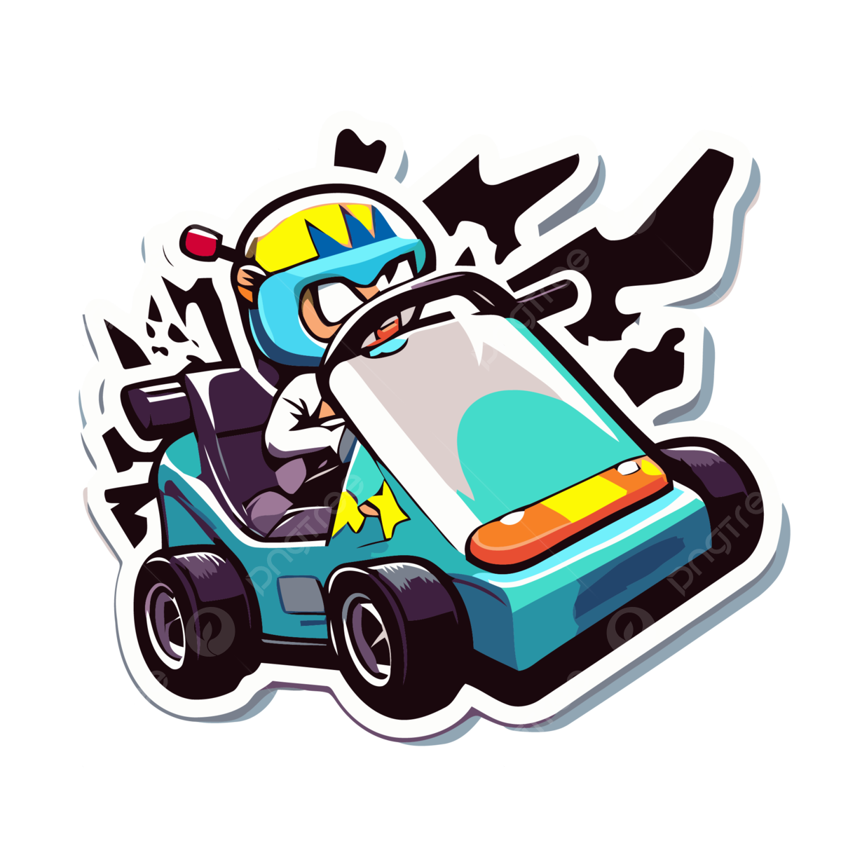 Printable Cartoon Images Of Motorized Carts