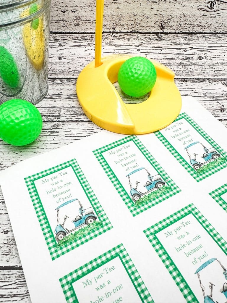 Golf Party Printables Everyday Party Magazine
