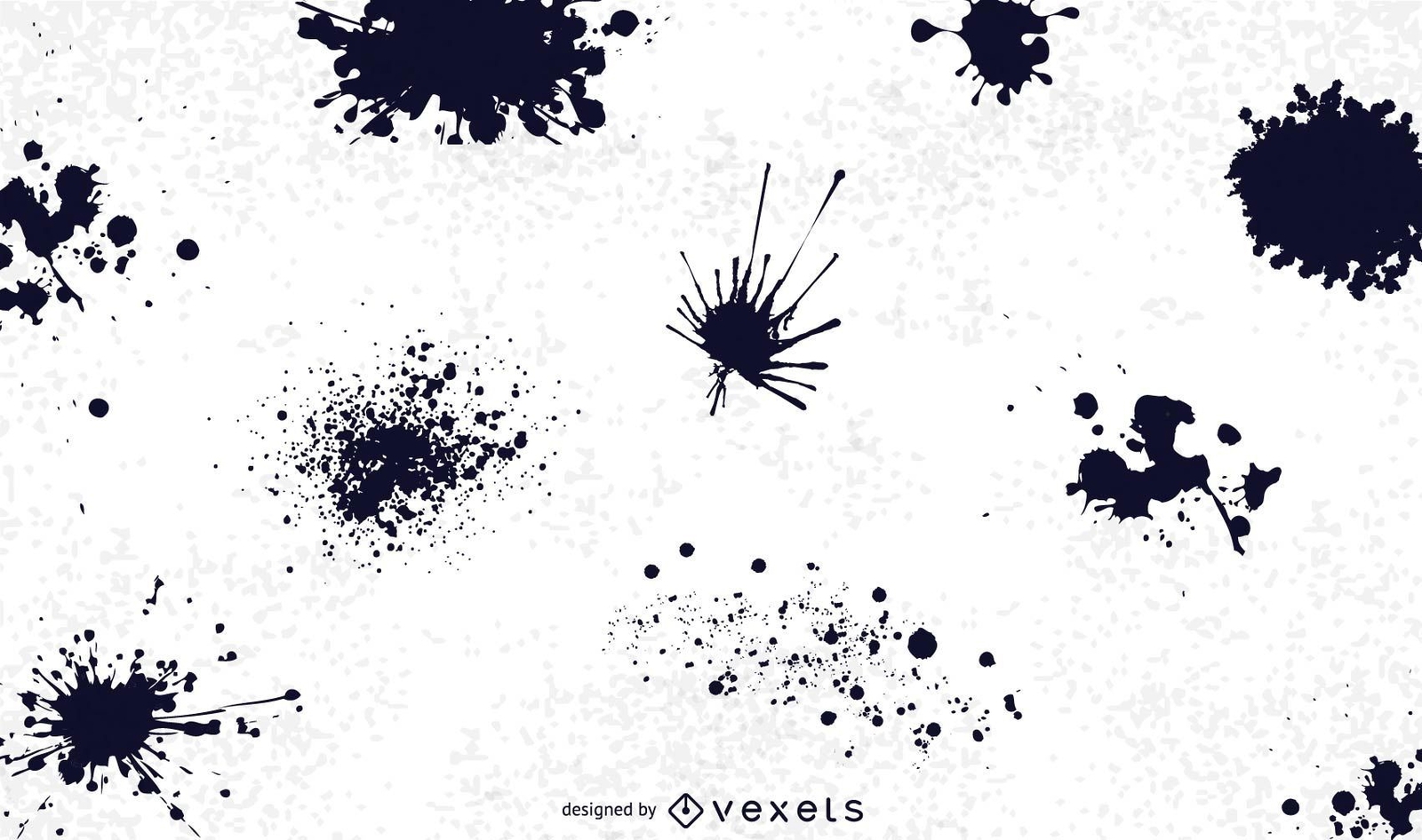 Grunge Paint Splatter Vectors Free Vector Download