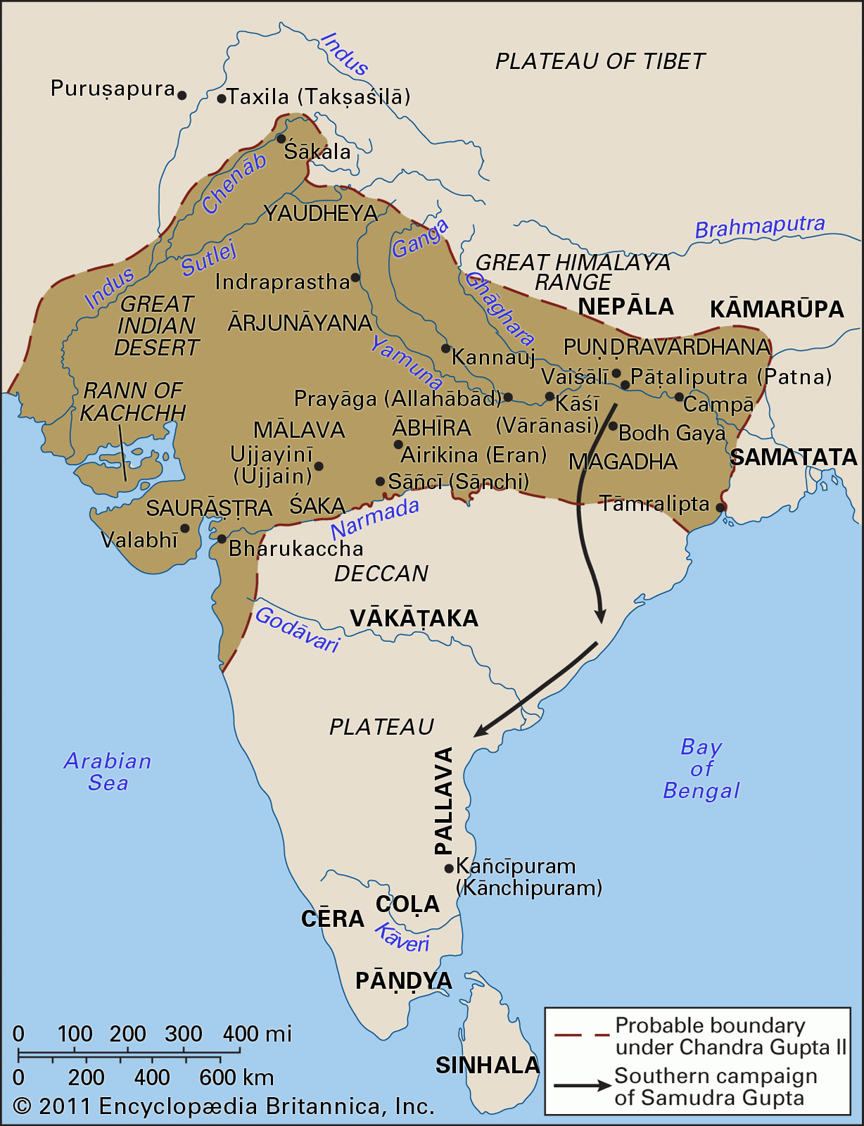 Gupta Dynasty History Achievements Founder Map