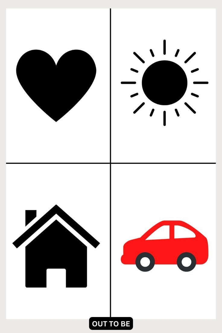 High Contrast Baby Cards FREE
