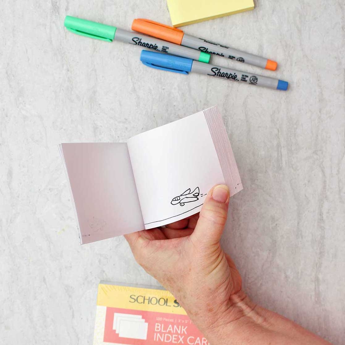 How To Make A Flip Book With Index Cards Welcome To Nana s