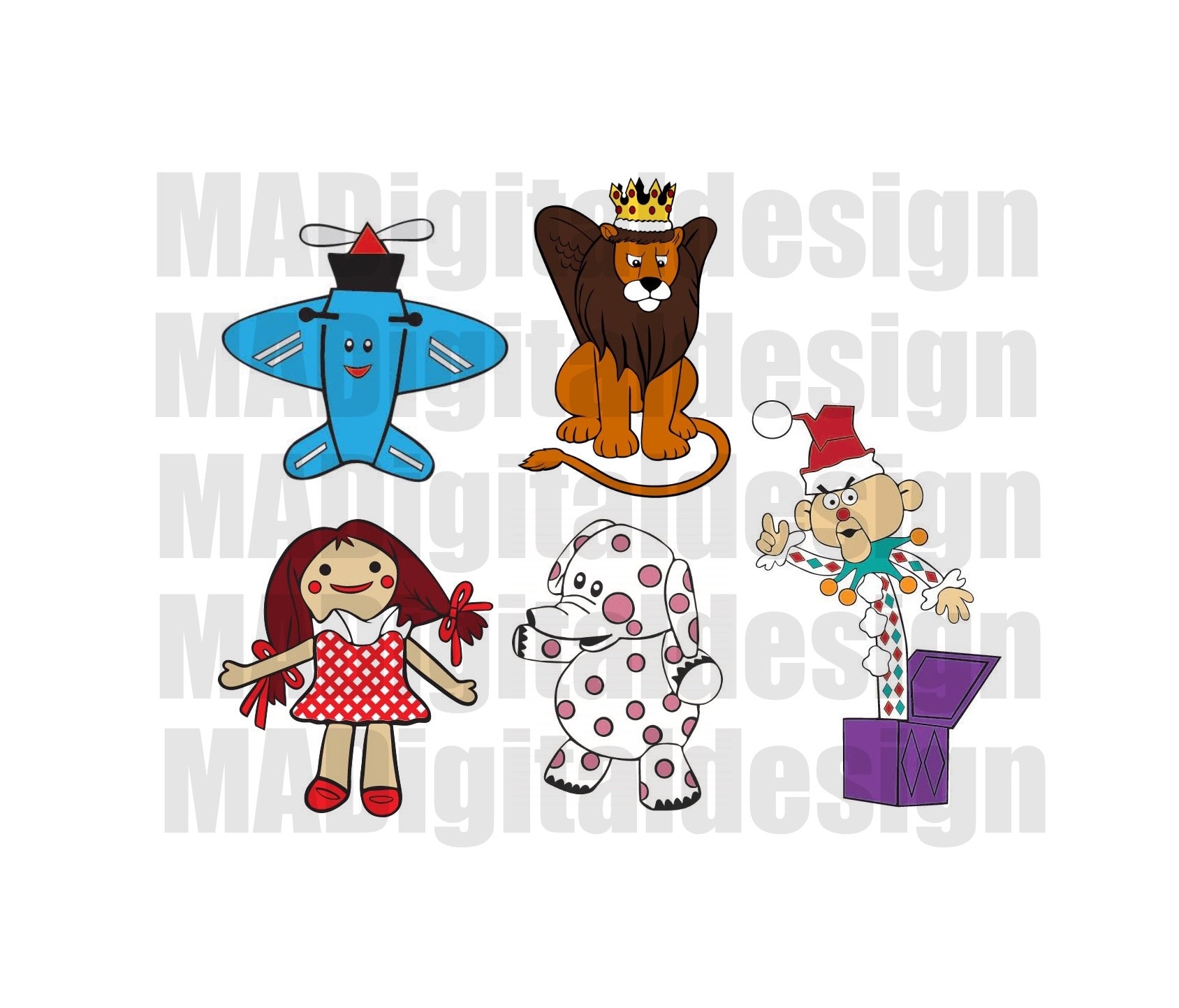 Island Of Misfit Toys Characters Printable Images
