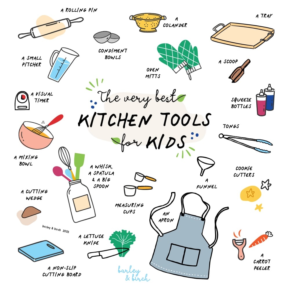 Kids Kitchen Tools Our Top 20 Favorites Free Printables