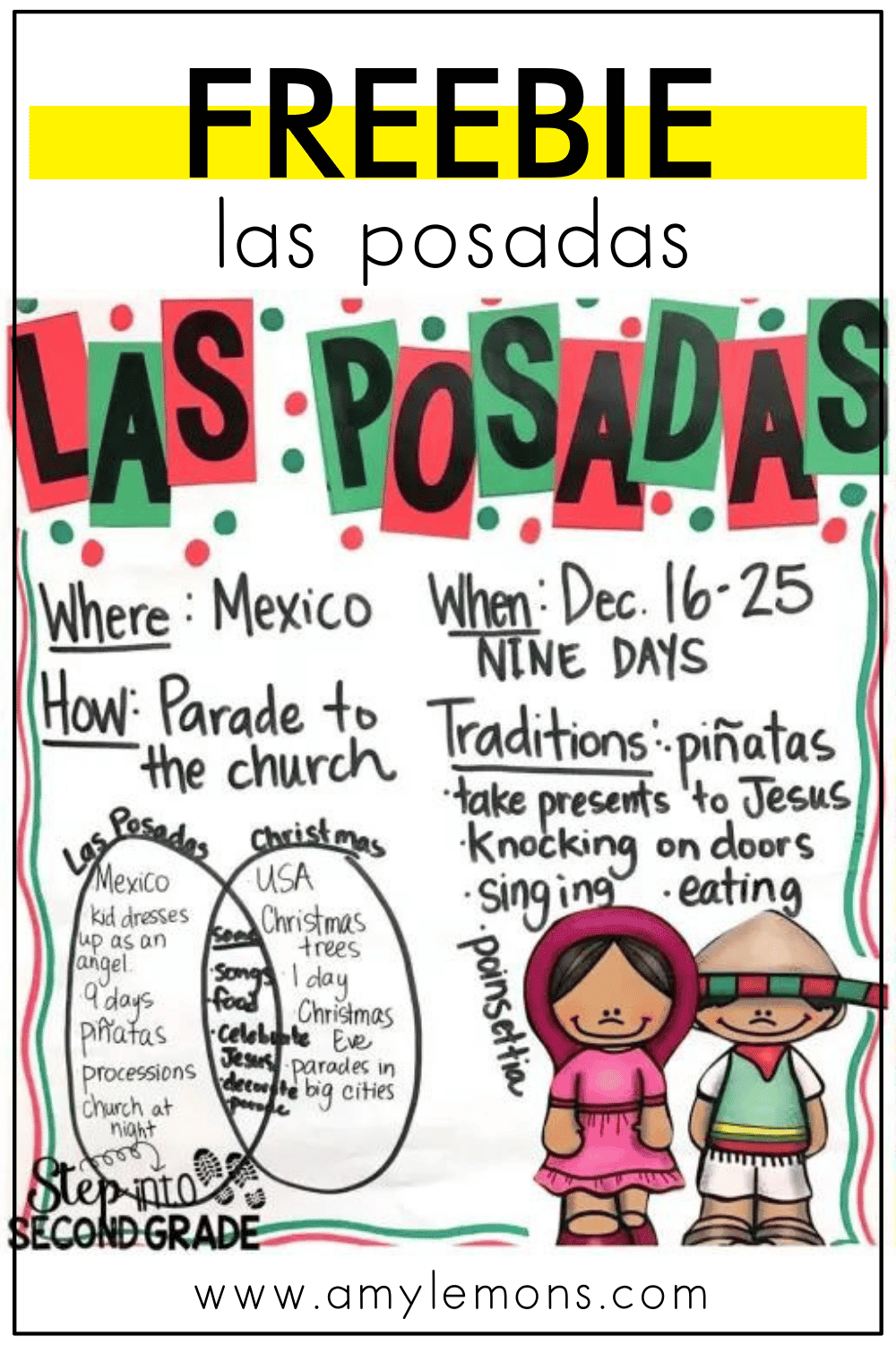 Las Posadas with A Freebie Amy Lemons