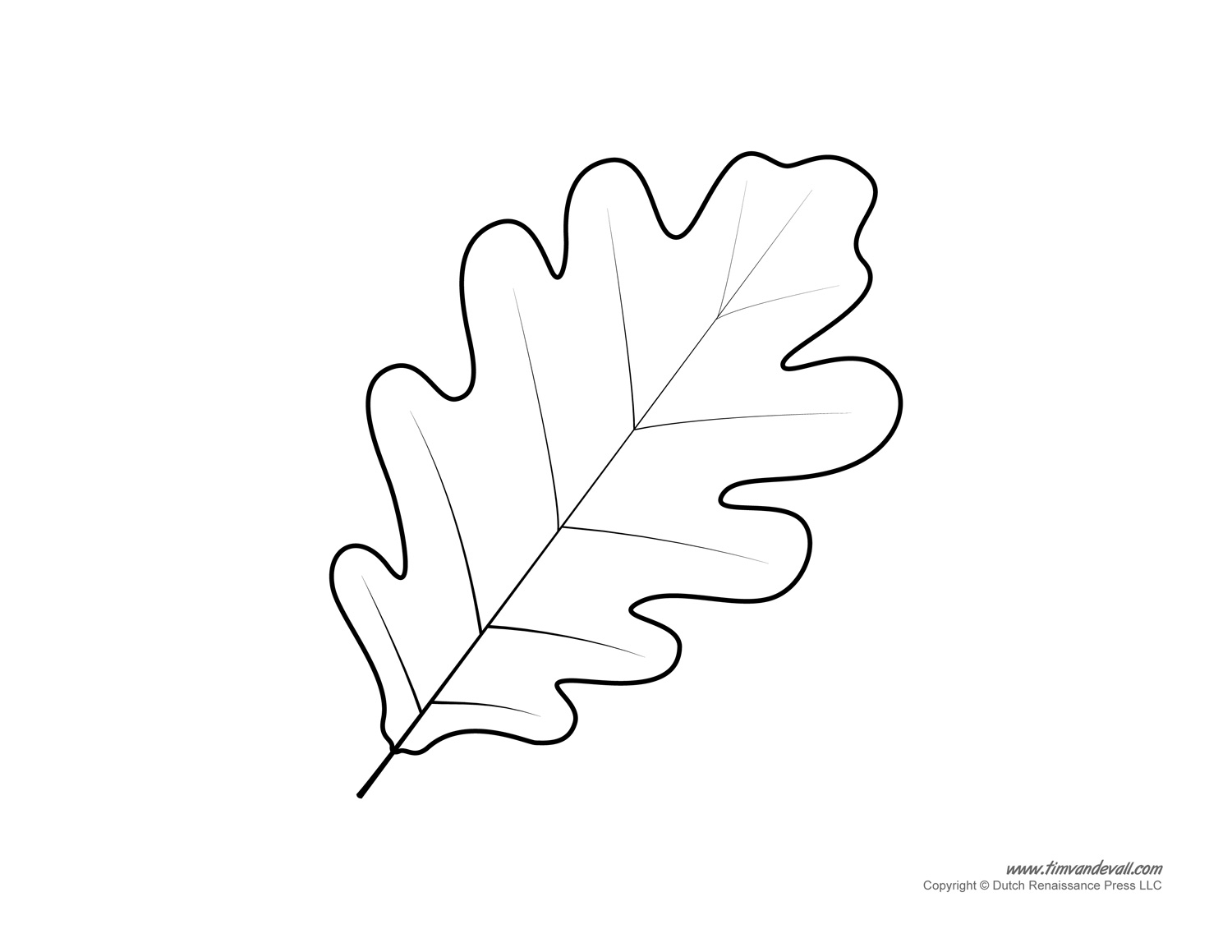 Printable Leaf Images