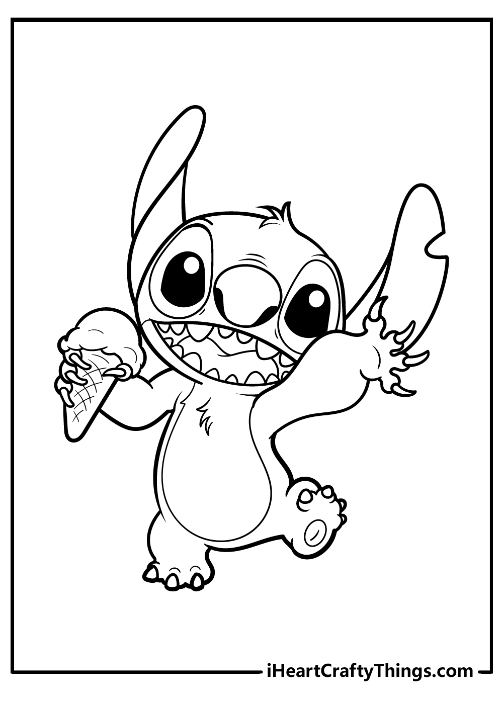 Lilo Stitch Coloring Pages 45 Free Printables For Kids