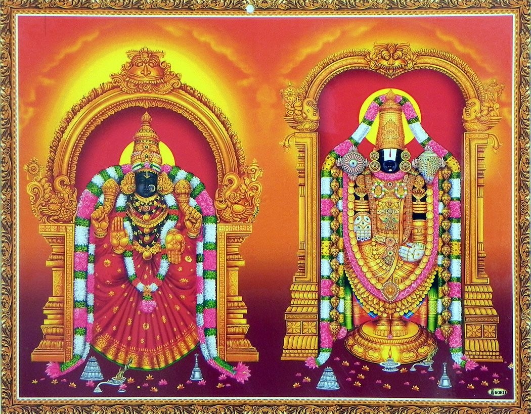 Lrd Venkateshwara With MahaLakshmi