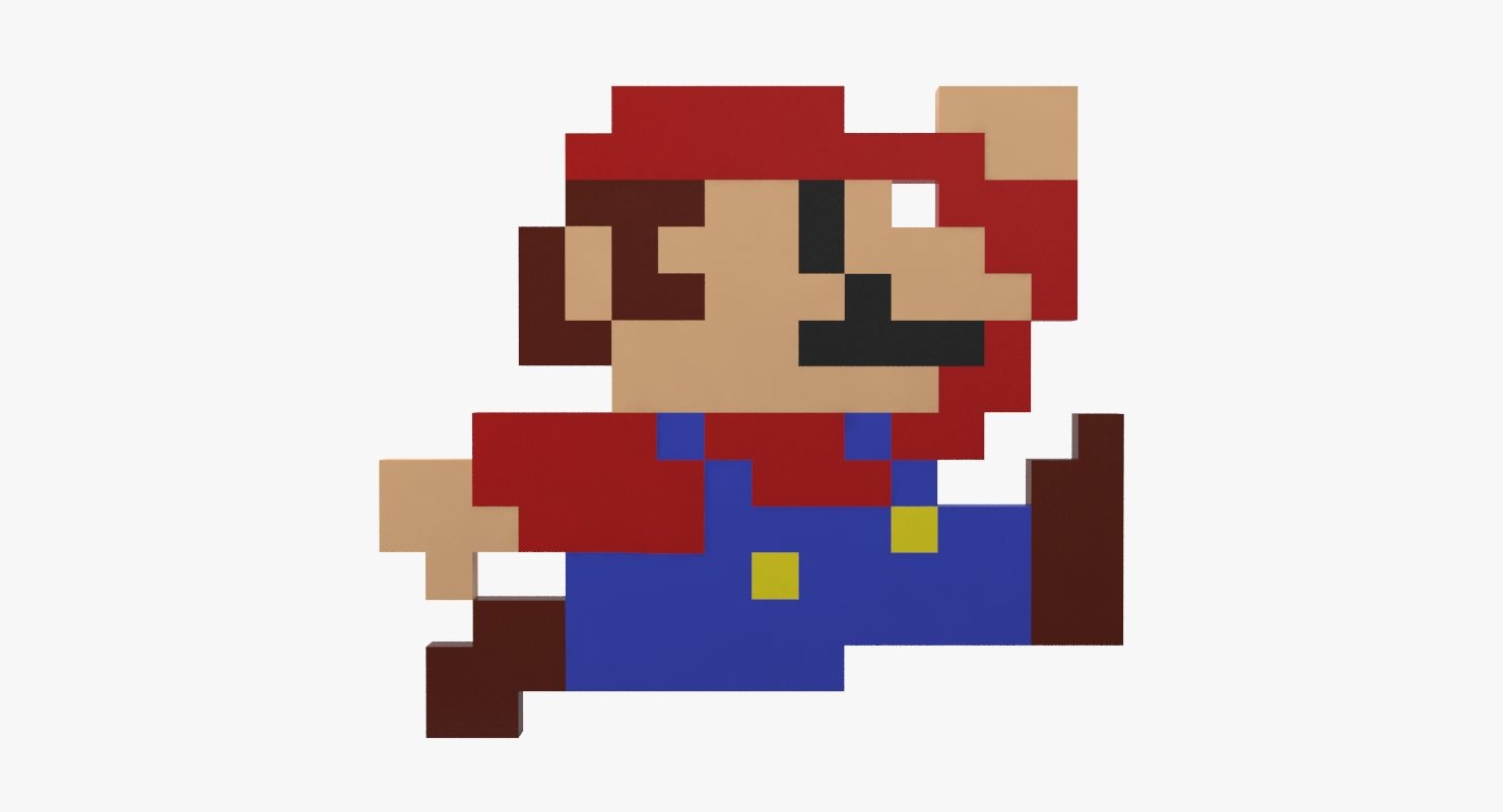 8 Bit Super Mario Bros Printable Images