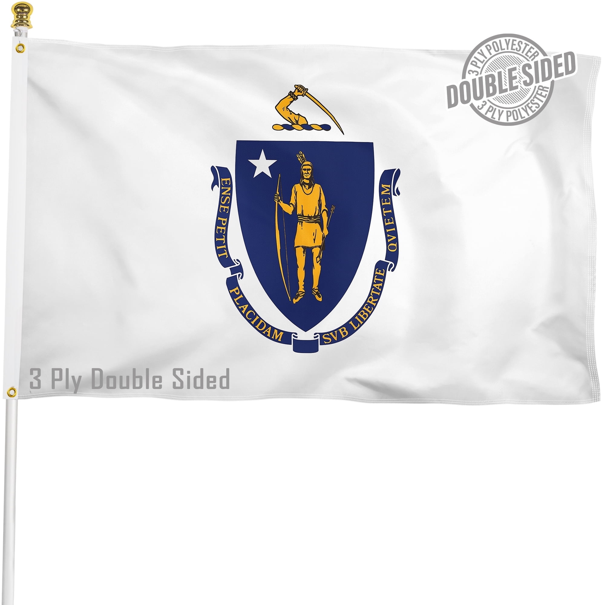 Massachusetts State Flag Printable Images