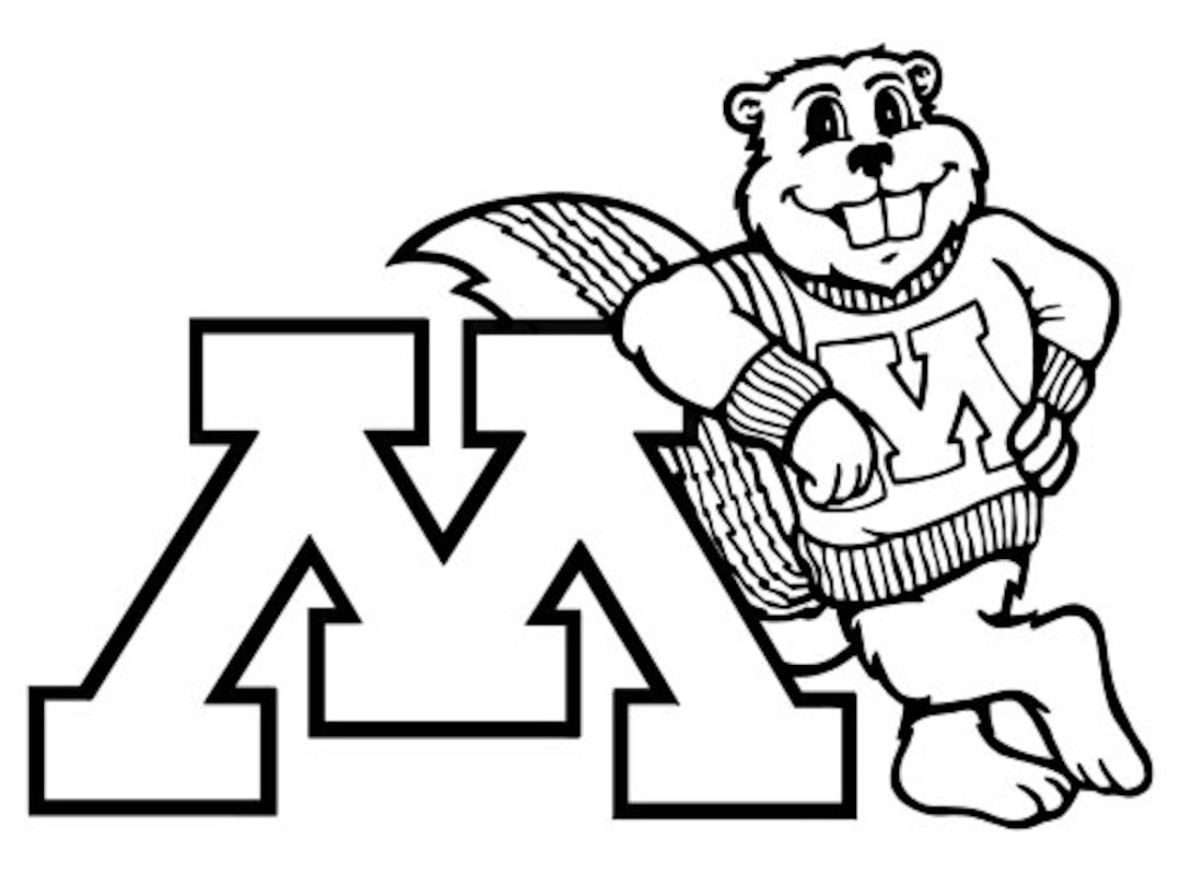 New Minnesota Gophers SVG PNG Digital File U Of MN College Sports Etsy