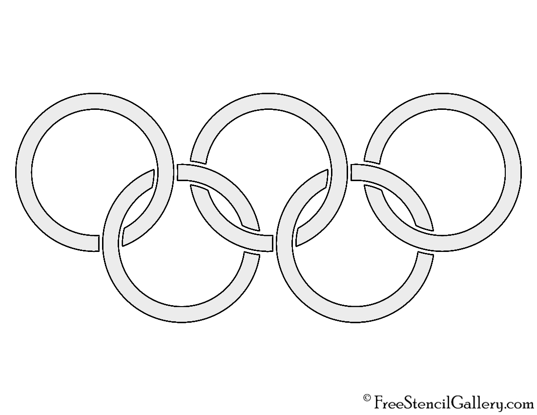 Printable Image Of The Olympic Rings