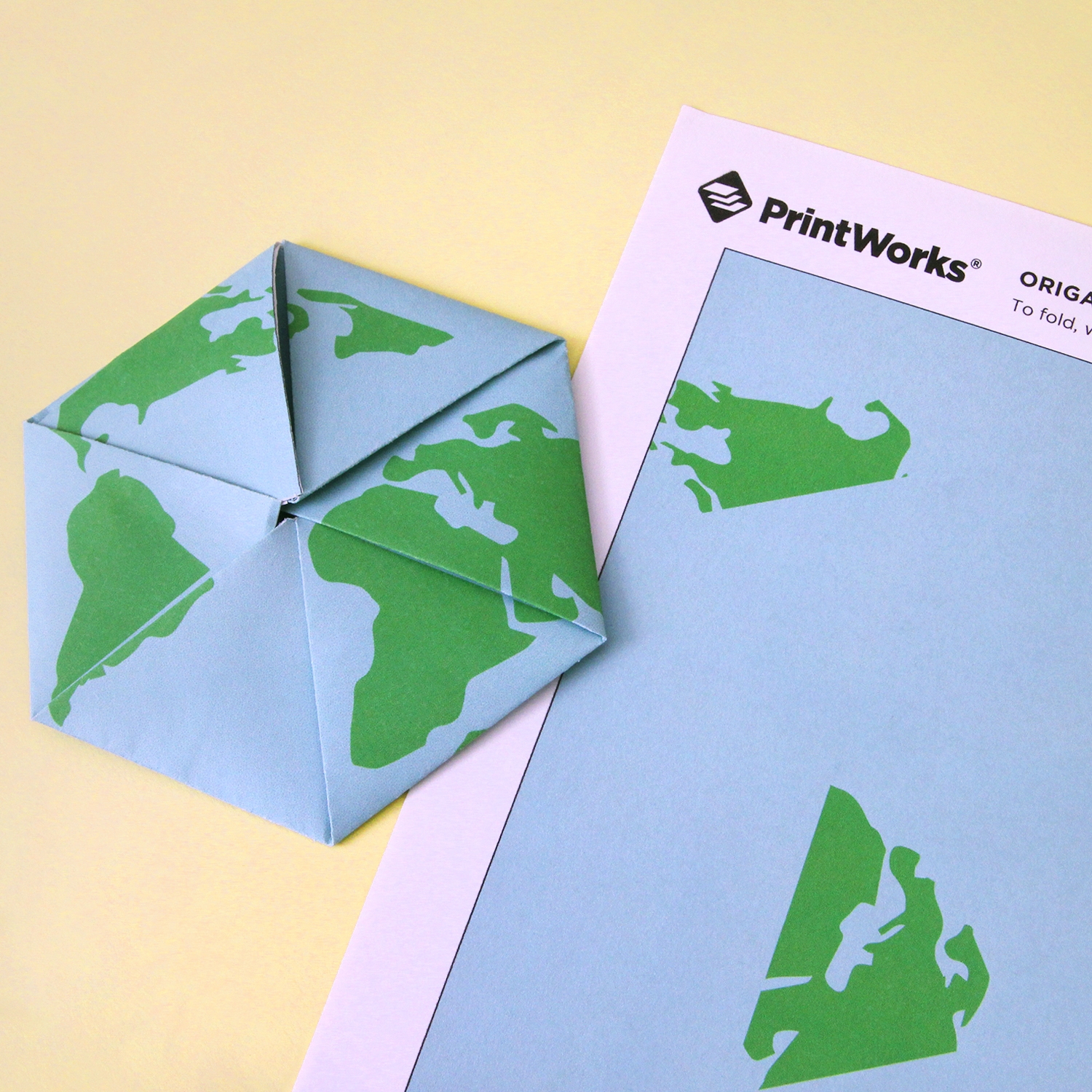 Convert Image To Printable Globe