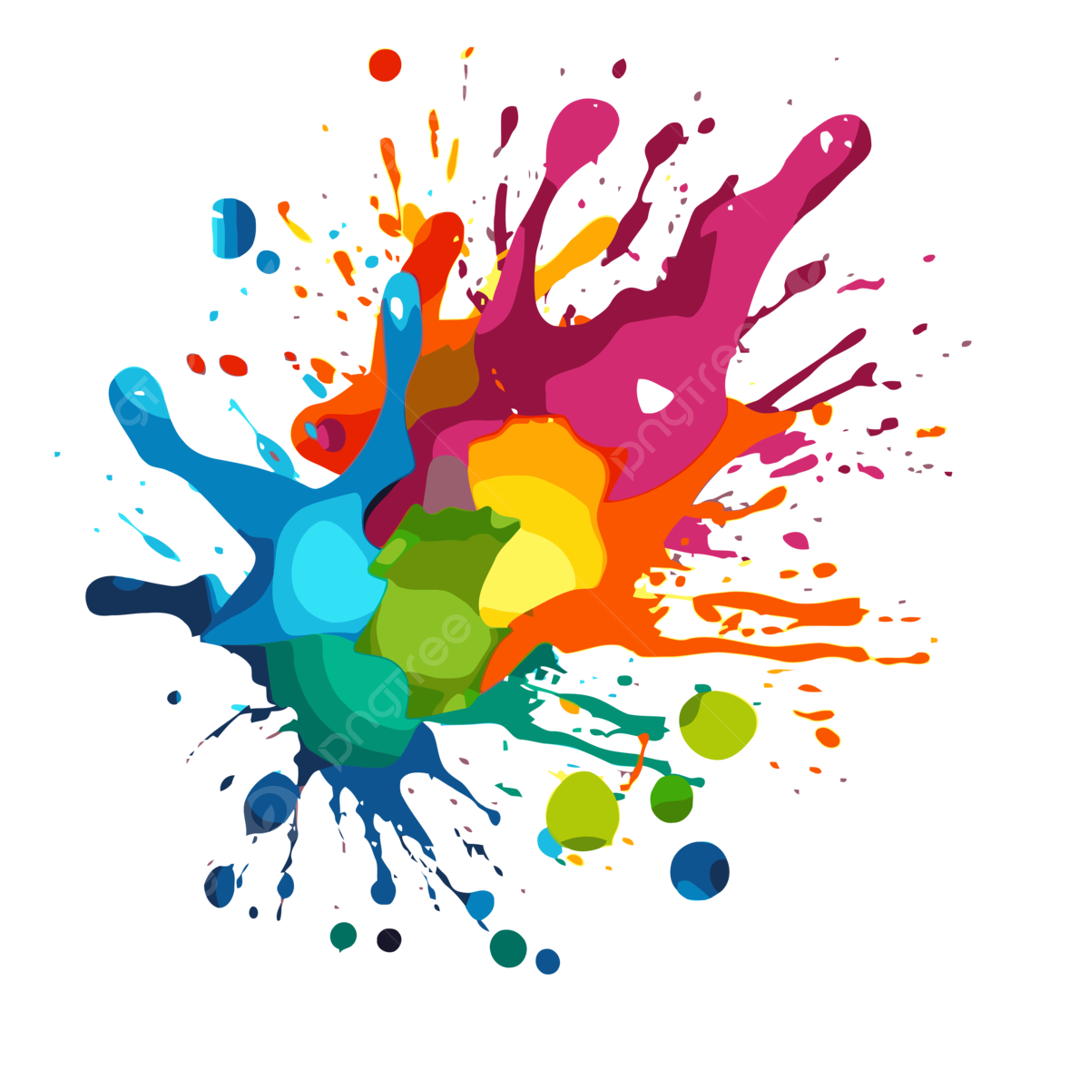 Printable Paint Splatter Images Free