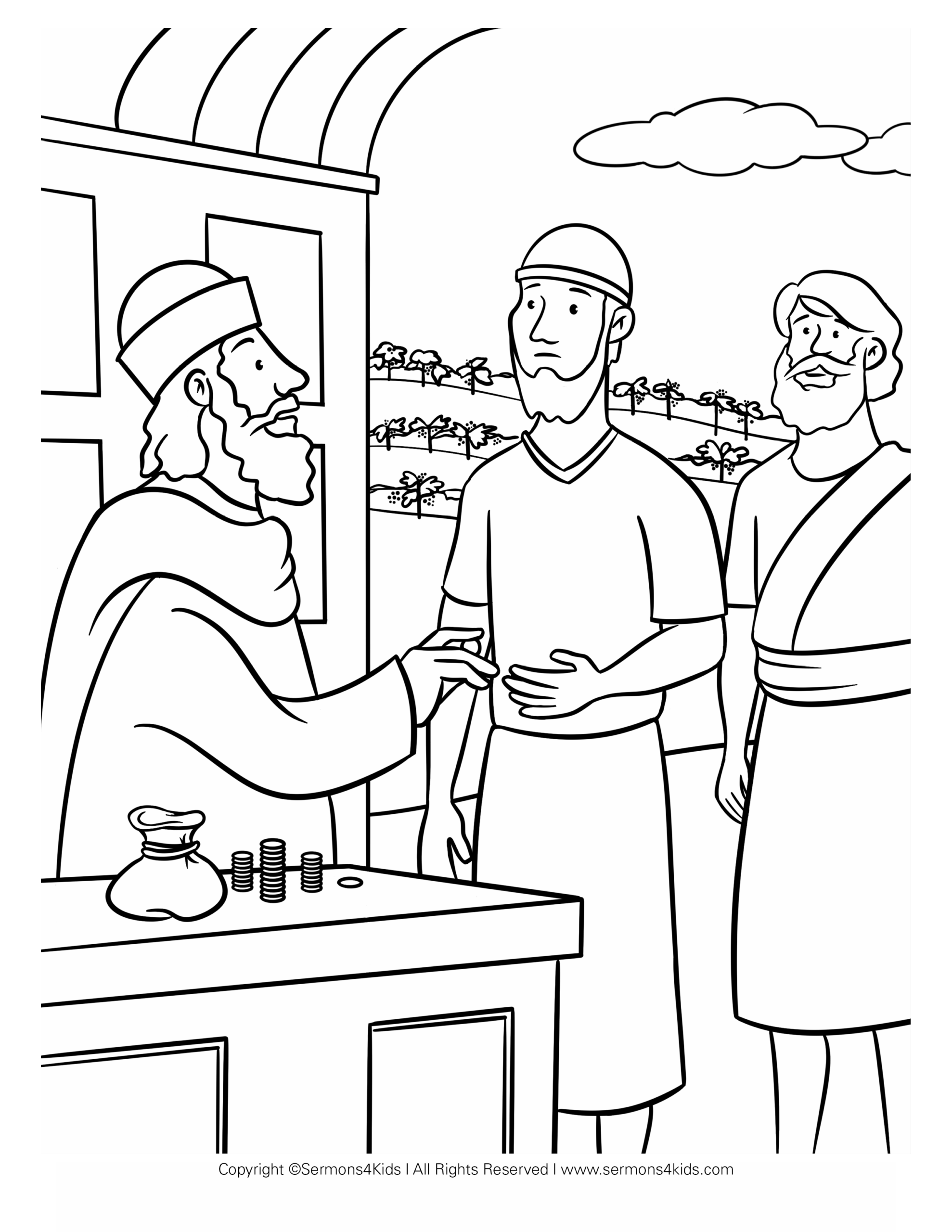 Parable Of The Workers Children s Sermons From Sermons4Kids Se 