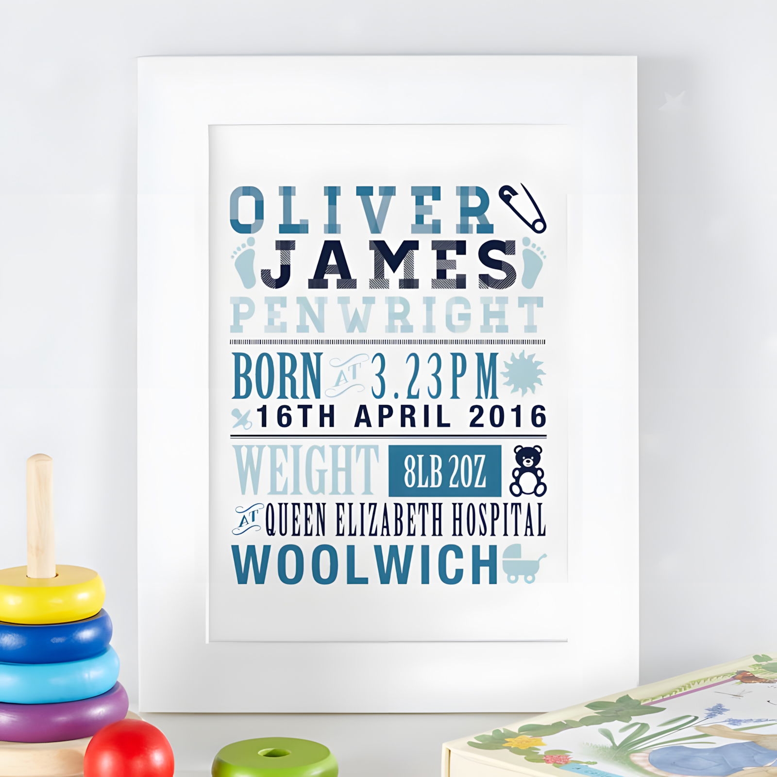 Large Printable Image Baby Biy