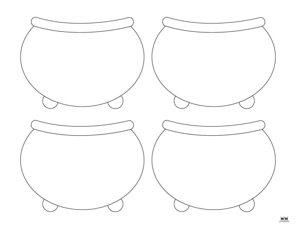 Pot Of Gold Printable Image
