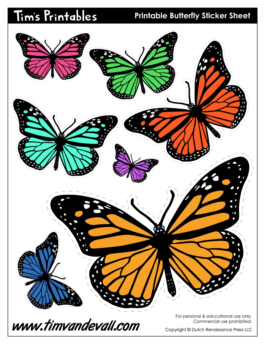 Printable Butterflies Images