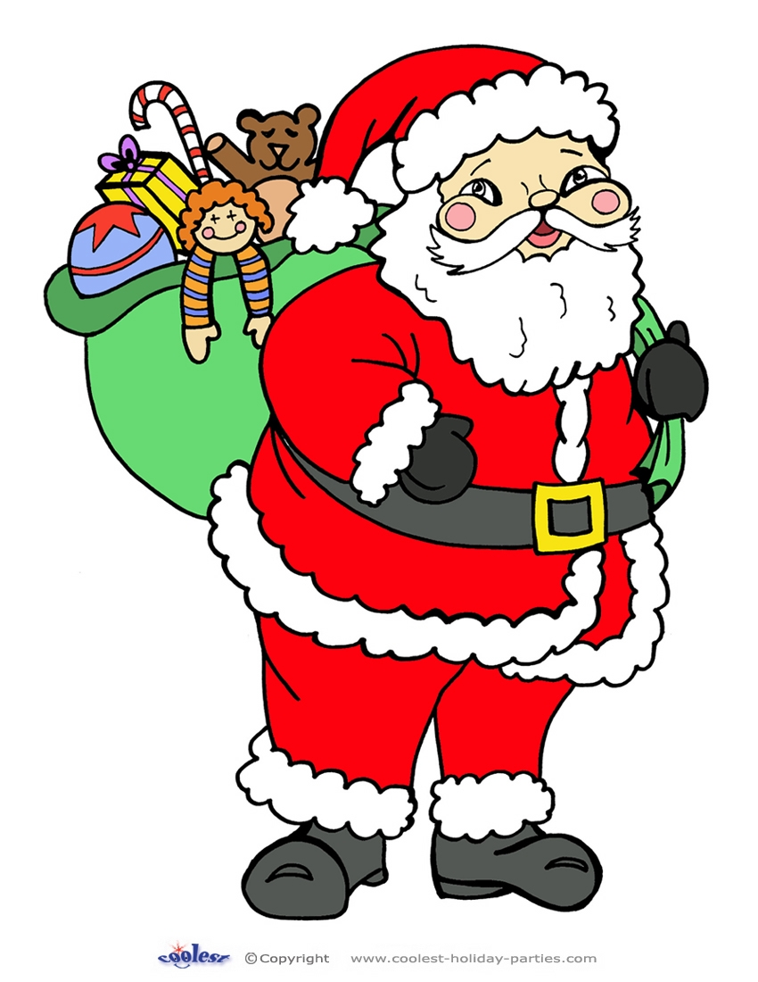 Free Printable Santa Images