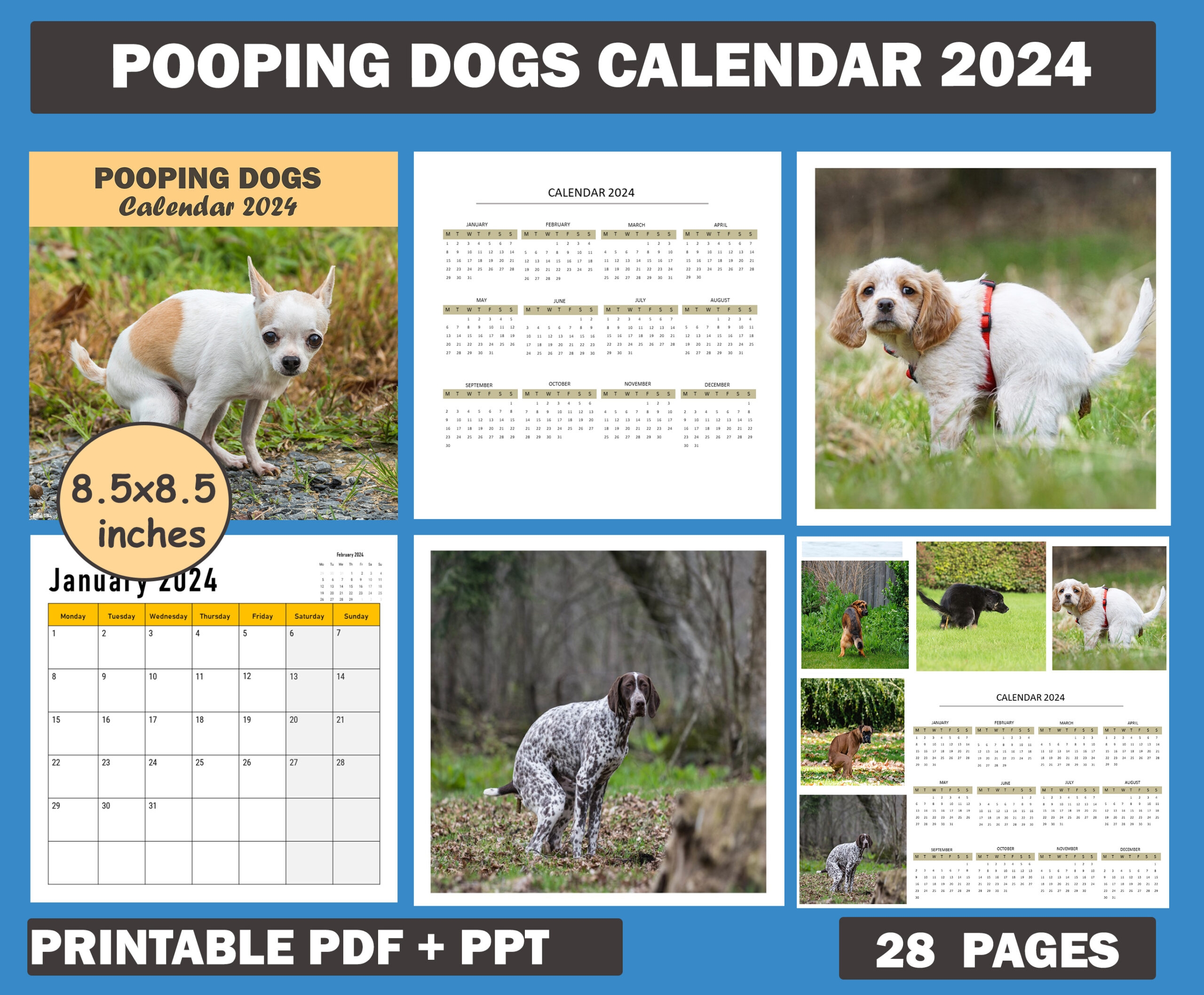 Printable Images Of Pooping Dogs