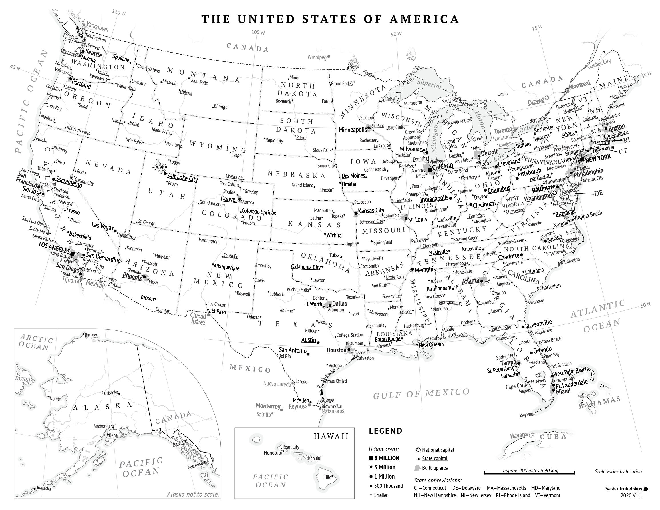 Images Of Printable United States Map