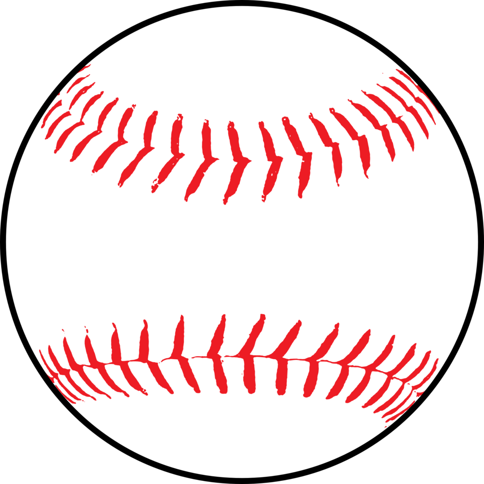 Public Domain Clip Art Image Illustration Of A Baseball ID 13494536416939 PublicDomainFiles