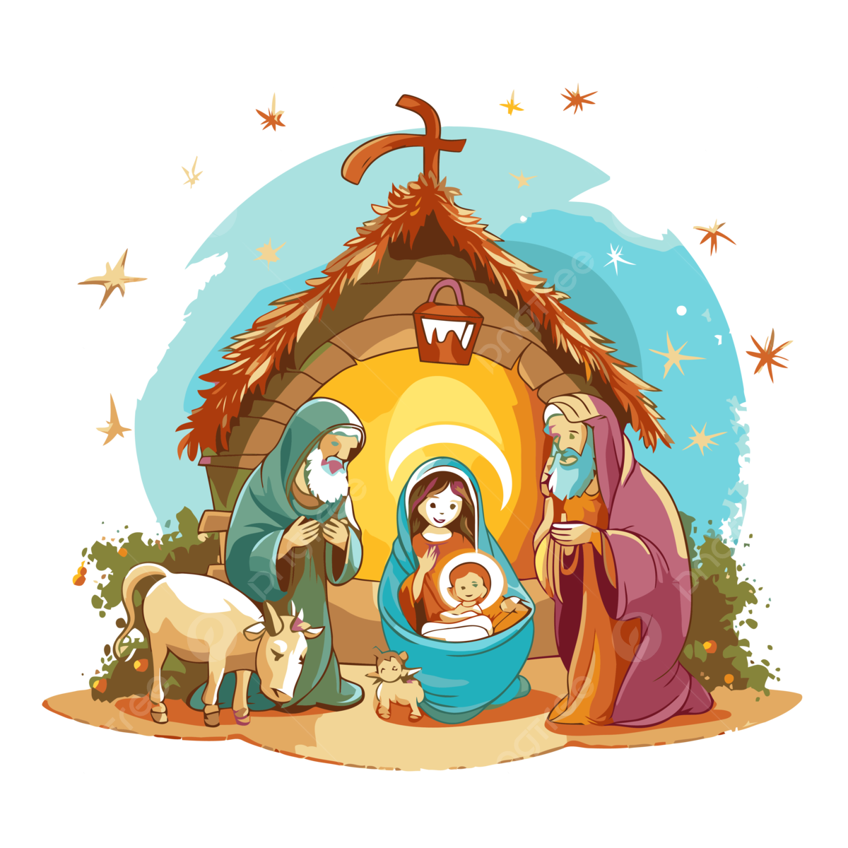 Religious Christmas Clipart PNG Vector PSD And Clipart With Transparent Background For Free Download Pngtree