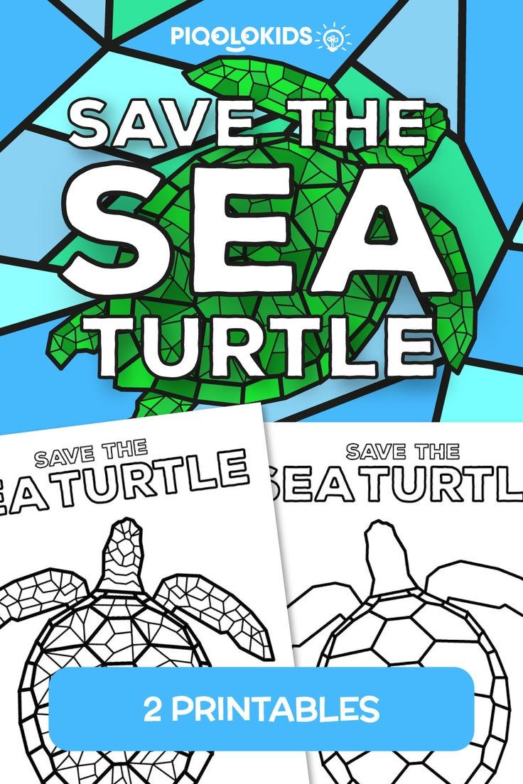 Save The Sea Turtles Printable Images