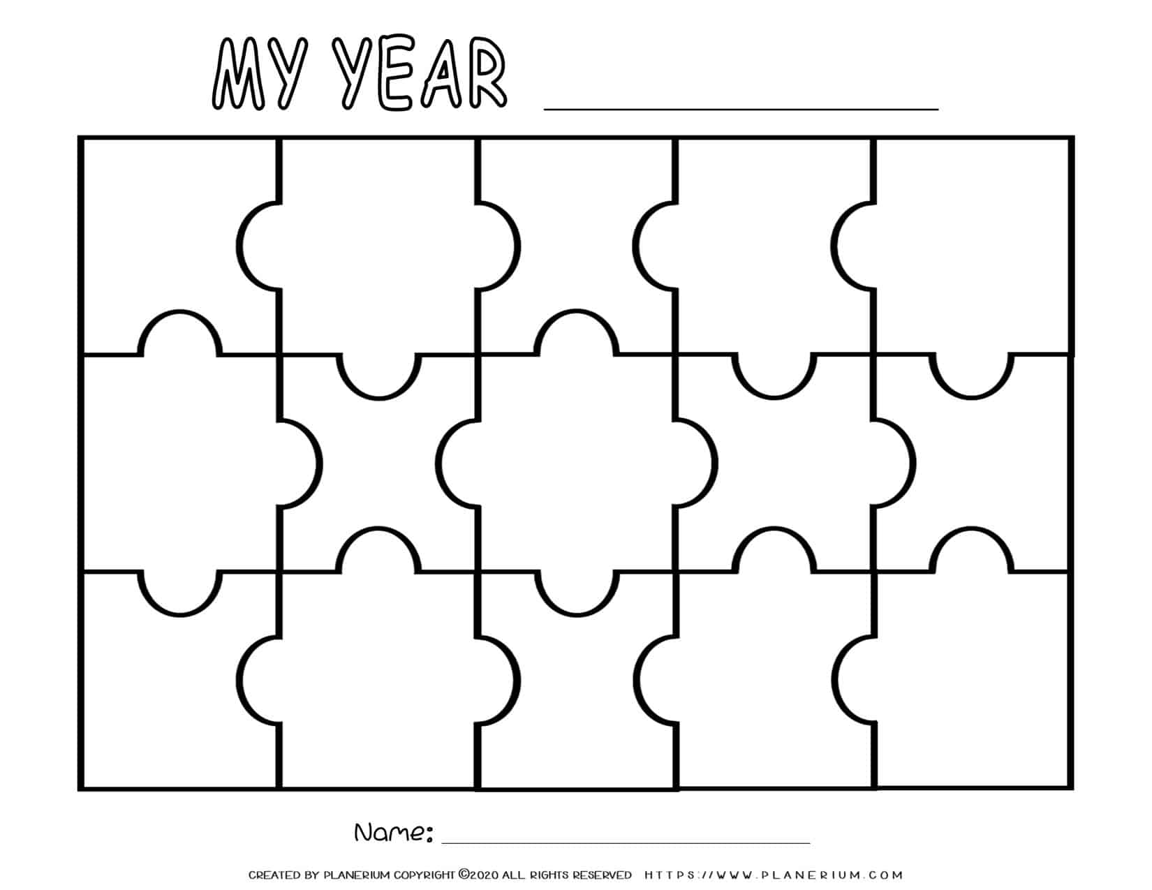 Printable Image On A Puzzle Peciecs
