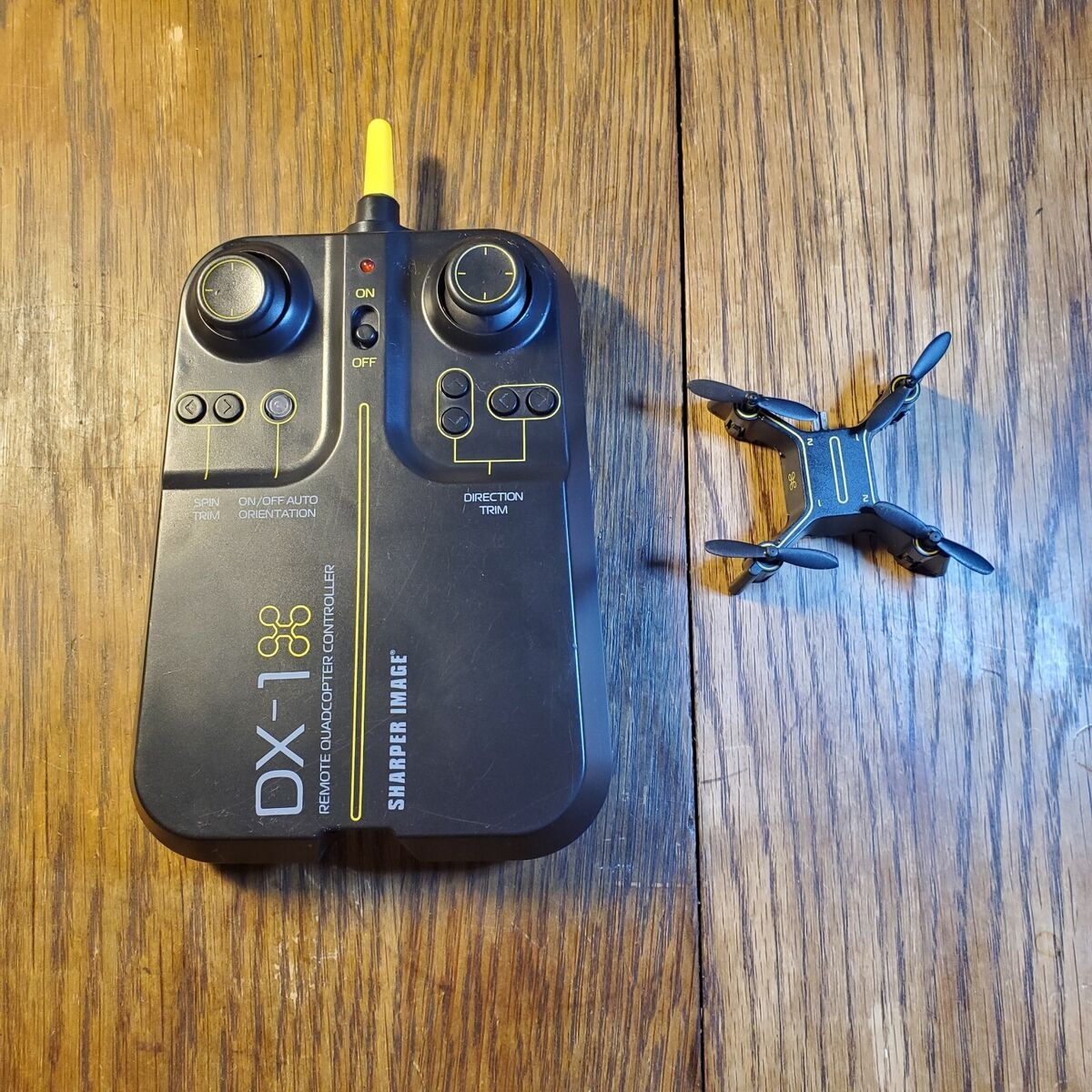 SHARPER IMAGE DX 1 Micro Drone Remote Controlled Quadcopter no Charger Used EBay